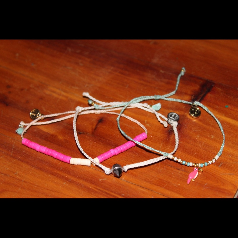 Pura Vida Bracelets (3 Pack)